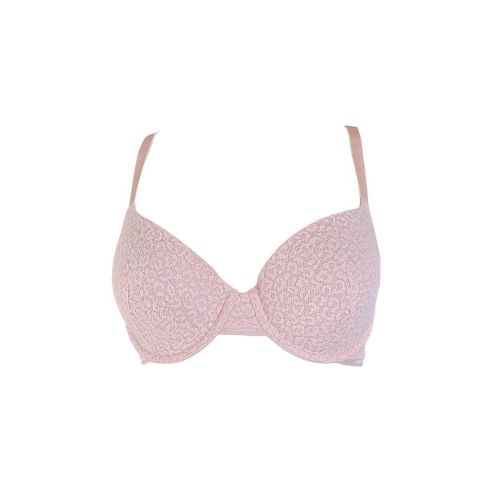 y2k pastel leopard-print t-shirt bra